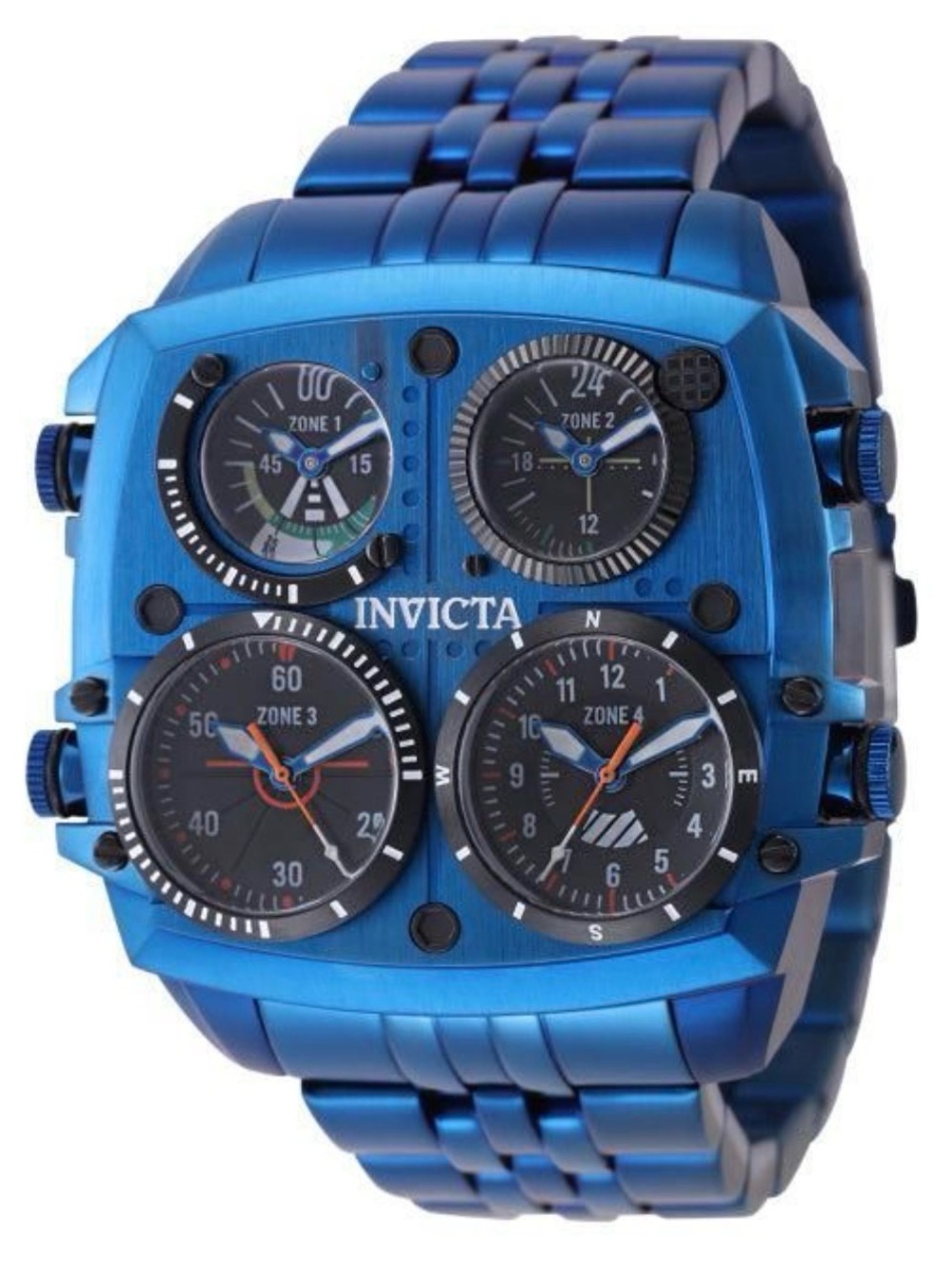 Invicta Aviator Zulu Time Men's Watch 50mm